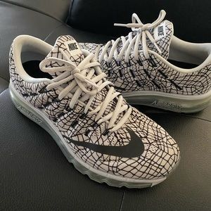 2016 Air Max Print White used